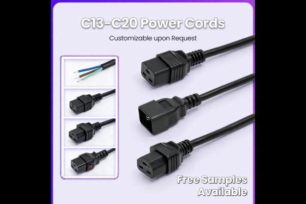 IEC 60320 Power Cords Guide 2026: C13 vs C19 vs C20 for Data Centers – Full Comparison & Buying Guide