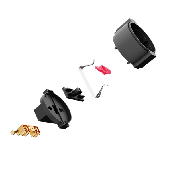 Schuko Female Plug Insert EU Socket Insert for Germany France Turkey | Extension Cord Socket OEM Manufacturer