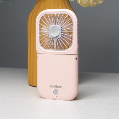 Aubiwe Portable Mini Personal Fan, Rechargeable Hands-free Belt Fan, Necklace / Handheld Electric Fan