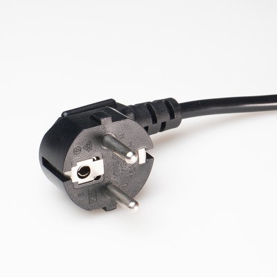 European Computer/Monitor Power Cord, Europlug to C13 Power Cord, VDE Approved