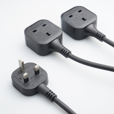 UK Extension Socket Power Extension Cord ASTA Mark BS1363/A Power Plug 