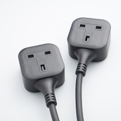 13 amp extension cord UK BS1363/A Fuse 13A Plug Power Cord