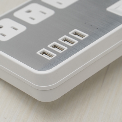 USA Socket US Plug 4 Way Surge Protector Power Strip USA Extension Lead